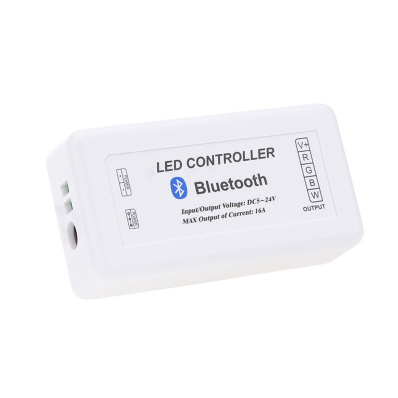 DC5~24V Max 12A, Bluetooth 4.0 WIFI Control Via IOS Android Smart Phone Tablet PC, For Single Color, CCT and RGB LED Light Strips or Modules